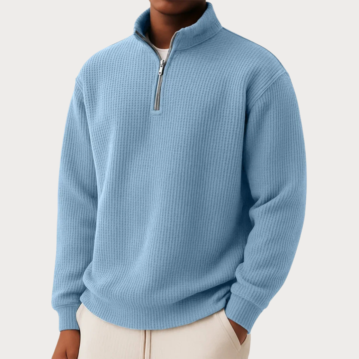 Damien | Lightweight Zip Pullover