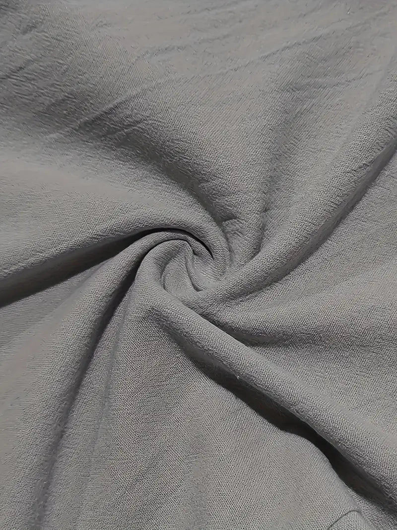 NICHOLS | WIDE LINEN TROUSERS WITH CORD