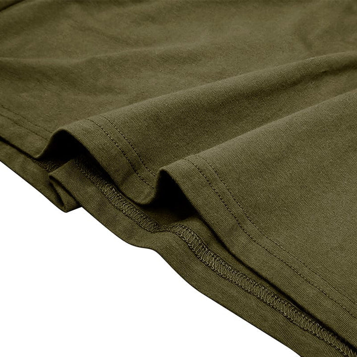 Fitted Long Sleeve Polo For Muscular Build