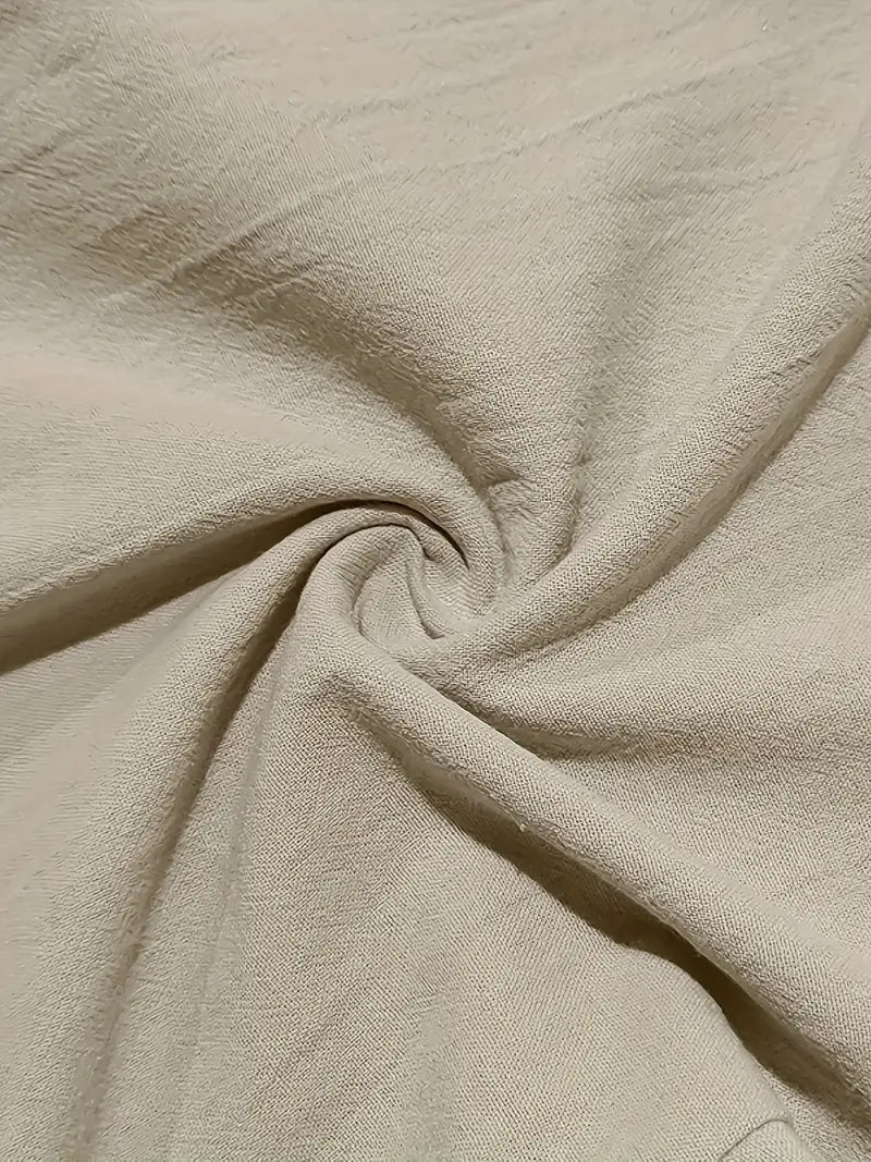 NICHOLS | WIDE LINEN TROUSERS WITH CORD