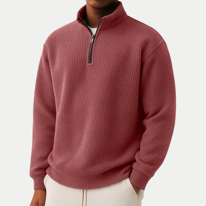 Damien | Lightweight Zip Pullover