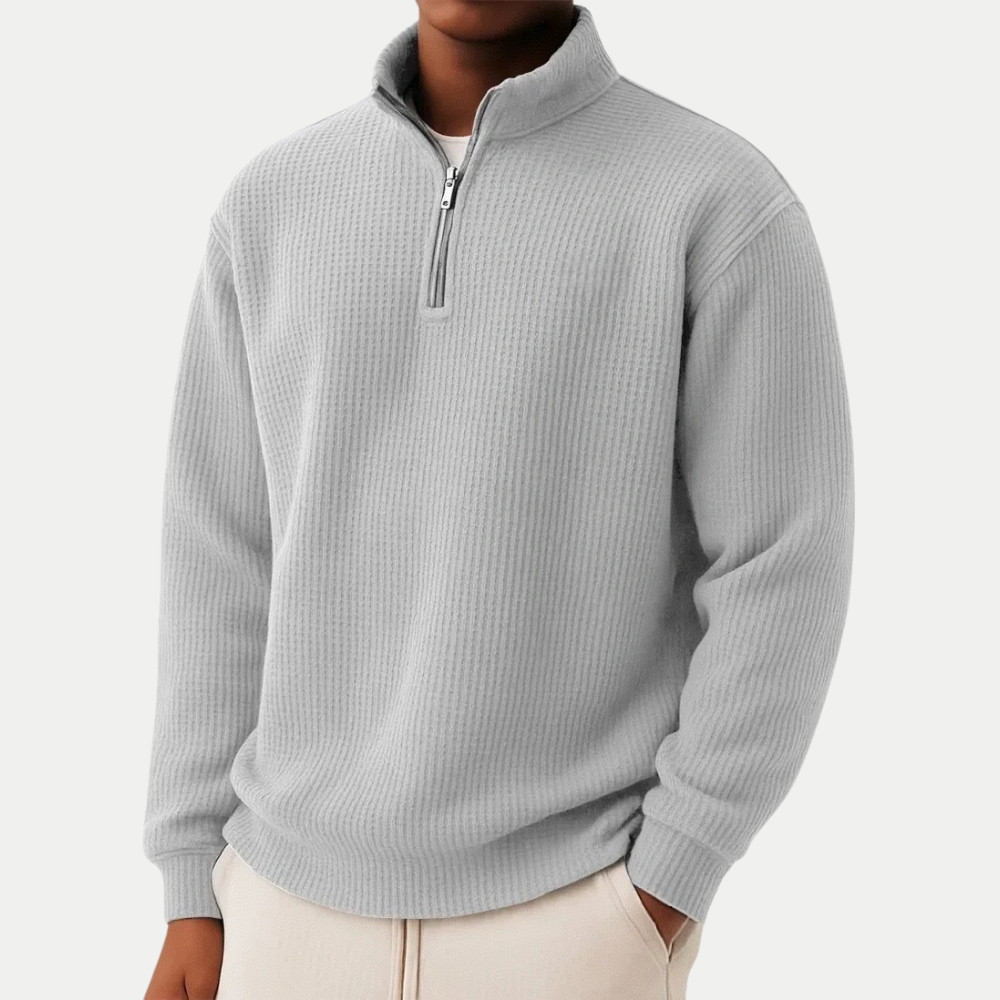 Damien | Lightweight Zip Pullover