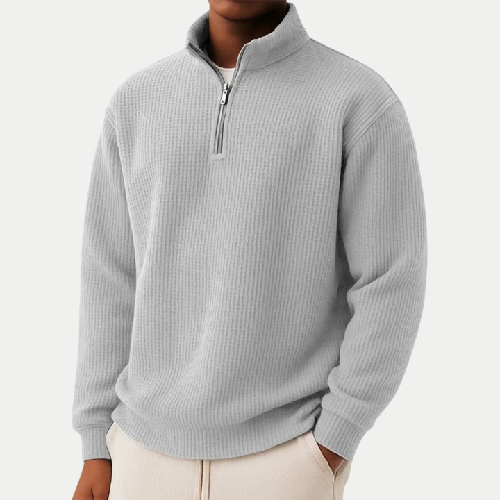 Damien | Lightweight Zip Pullover