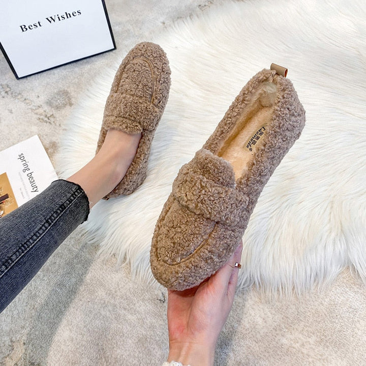 COCO | Cozy Sherpa Loafers
