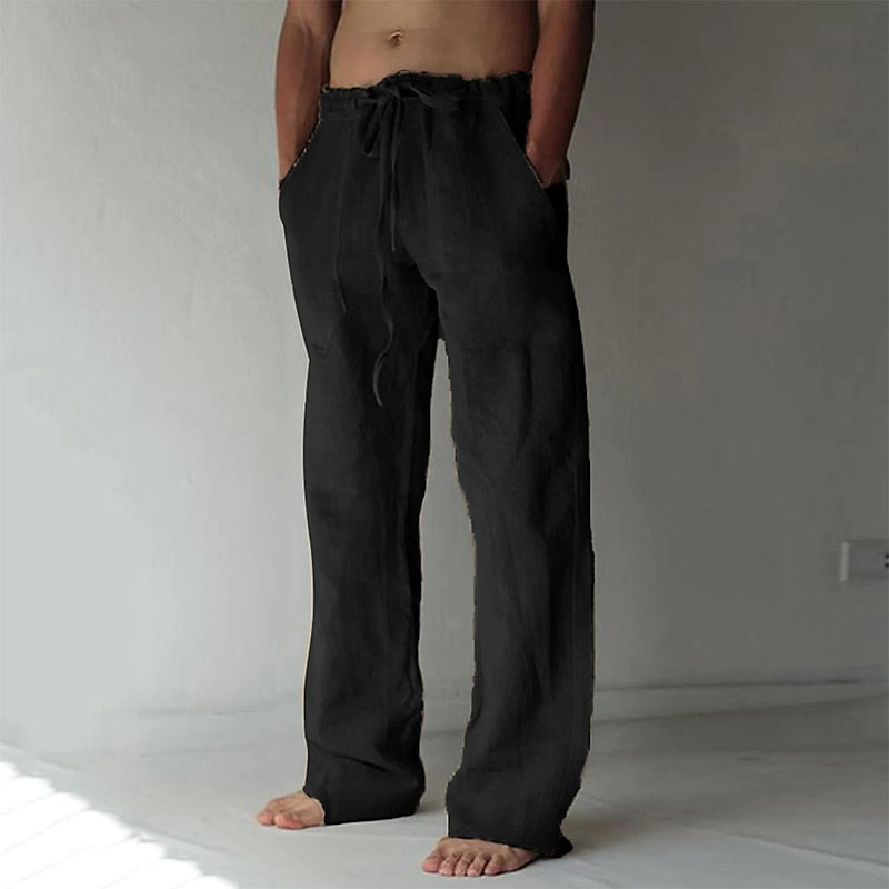 Linen Trousers | Loose Fit