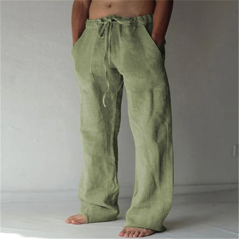 Linen Trousers | Loose Fit