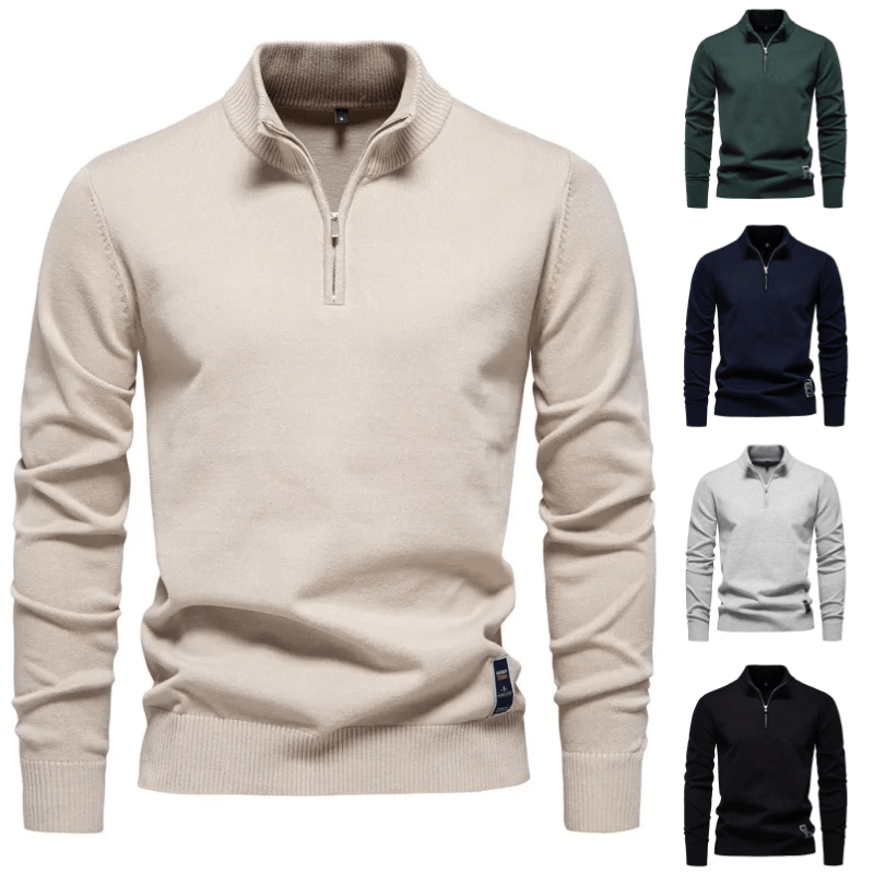 Daan | Comfortable Zip Pullover