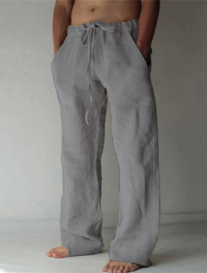Linen Trousers | Loose Fit