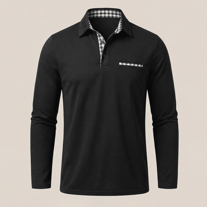 Long Sleeve Polo Shirt
