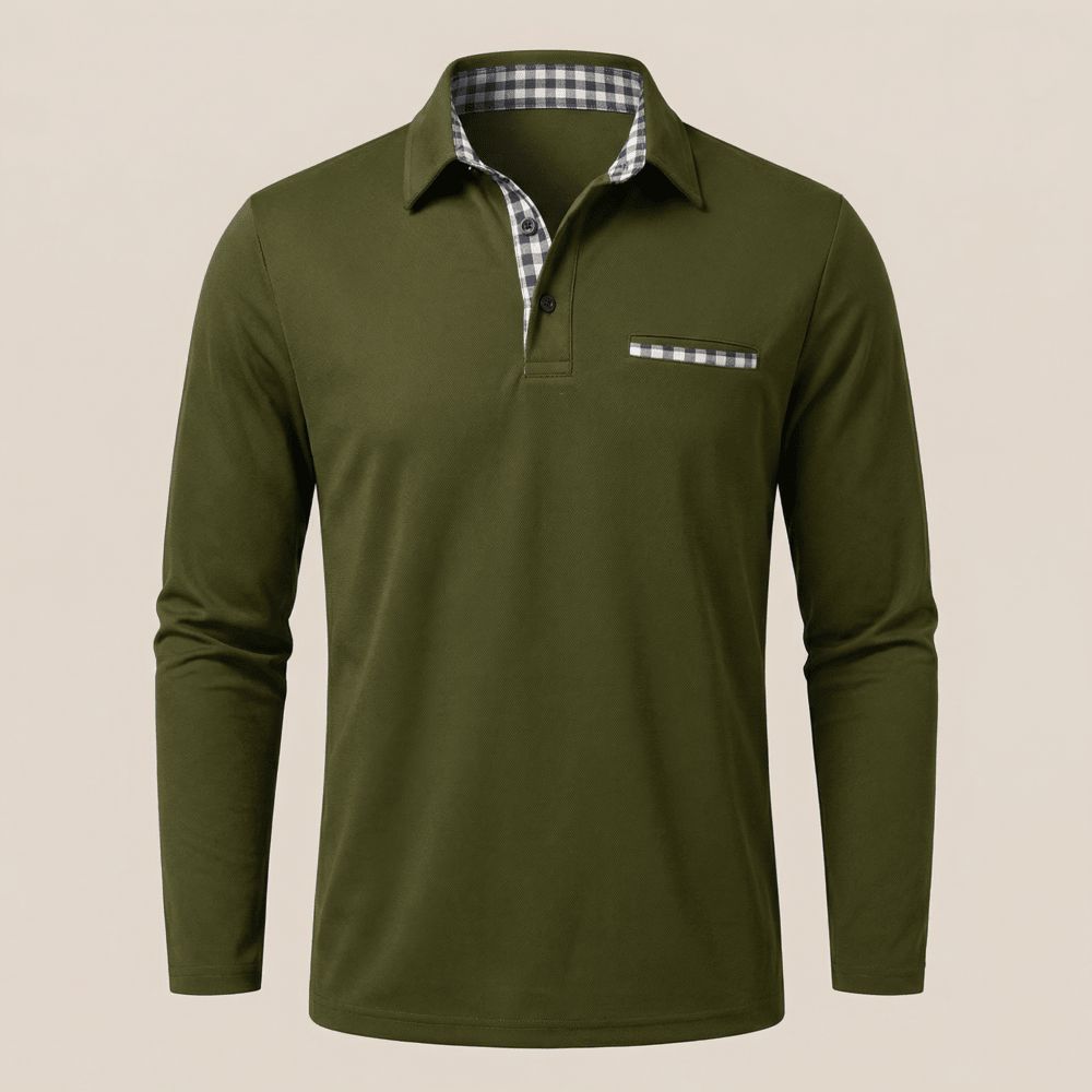 Long Sleeve Polo Shirt