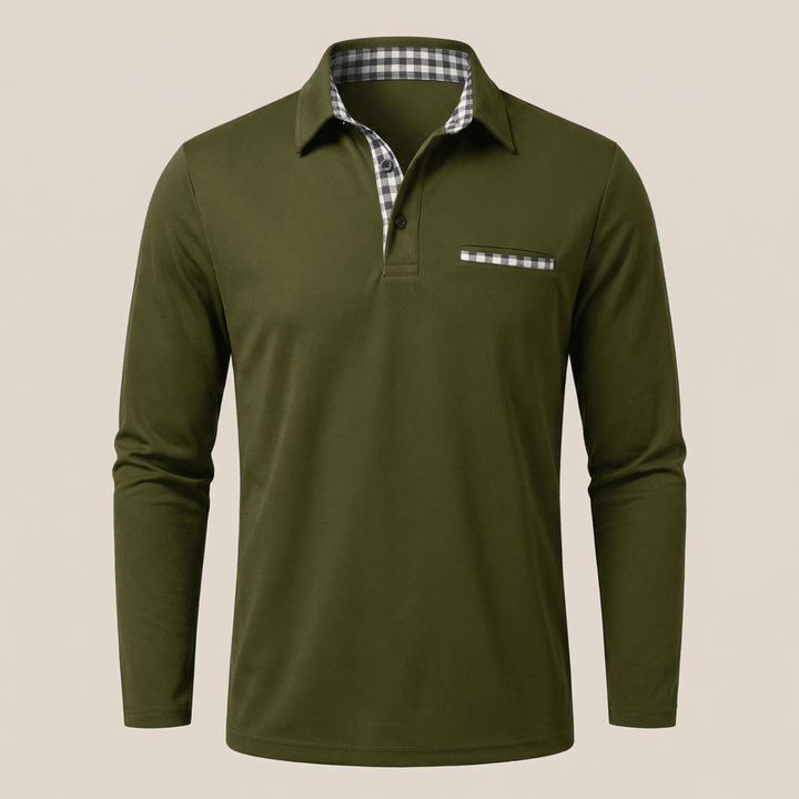 Long Sleeve Polo Shirt