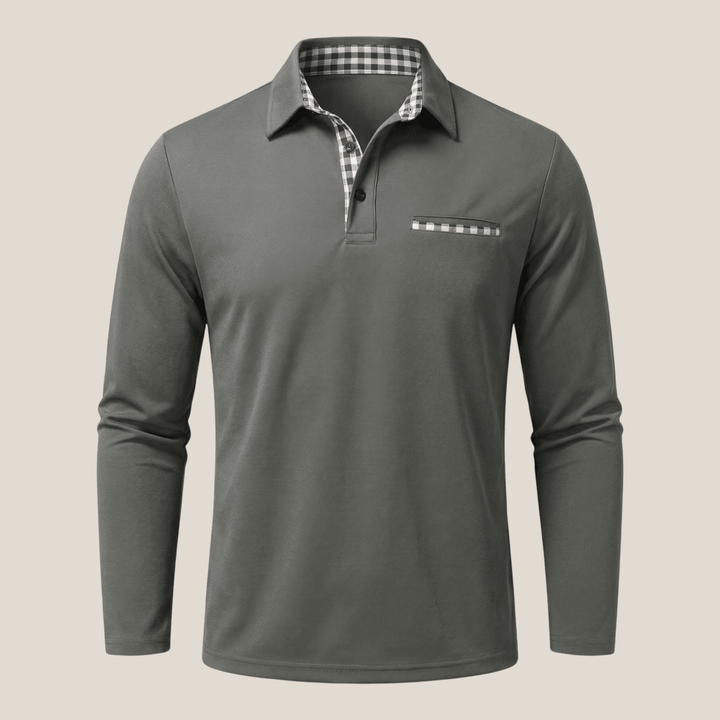 Long Sleeve Polo Shirt