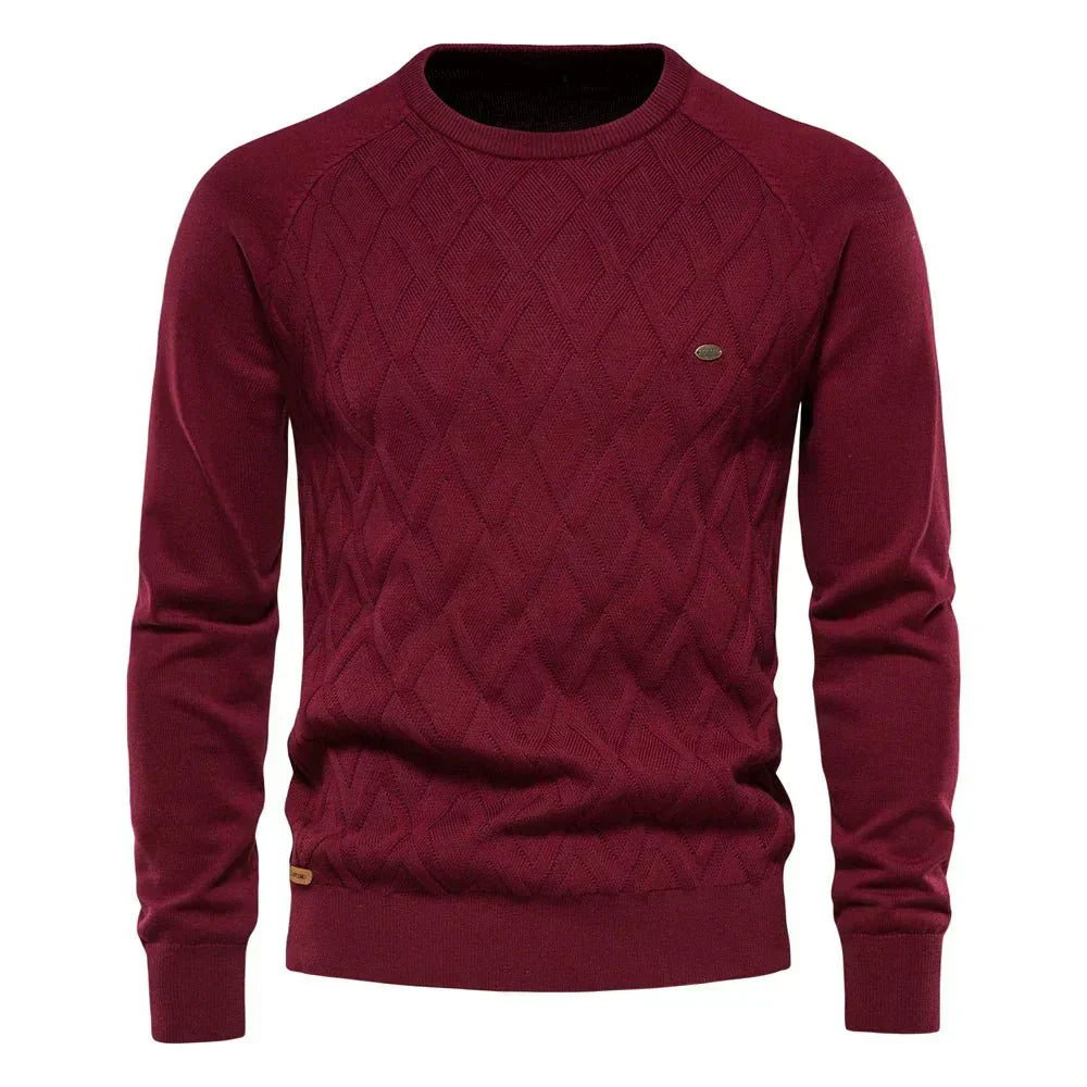 Daniel | Stylish Checked Pullover