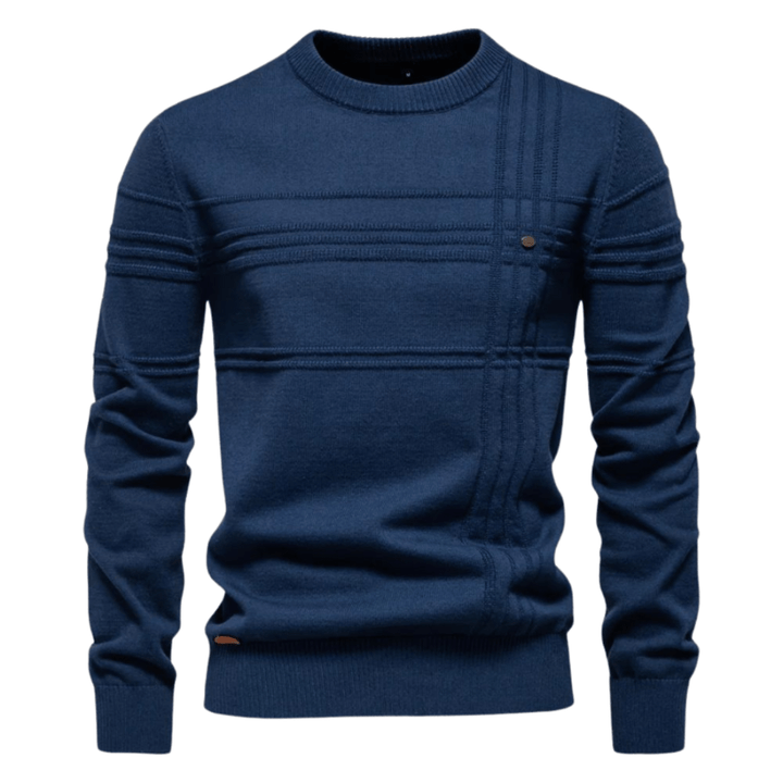 Gabriel | Stylish Diamond-Pattern Pullover