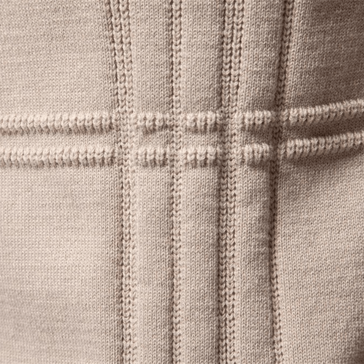 Gabriel | Stylish Diamond-Pattern Pullover