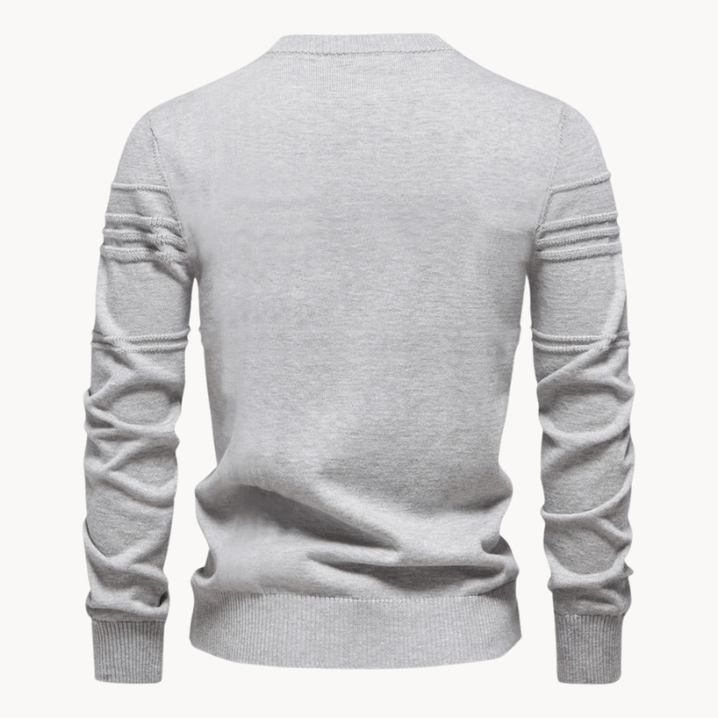 Gabriel | Stylish Diamond-Pattern Pullover