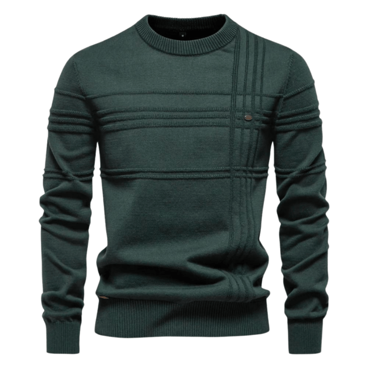 Gabriel | Stylish Diamond-Pattern Pullover
