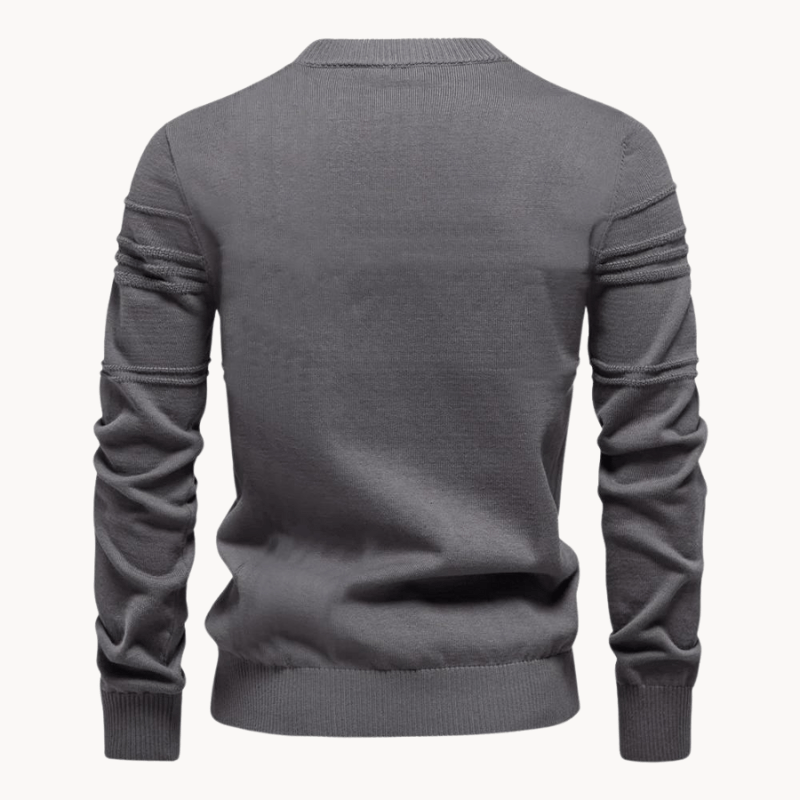 Gabriel | Stylish Diamond-Pattern Pullover