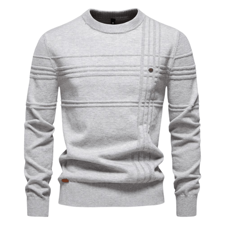 Gabriel | Stylish Diamond-Pattern Pullover